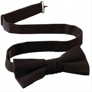 BLACK BOW TIE EXCELLENT FOR A WEDDING Prom Party or Church